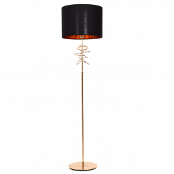 Торшер Lumina Deco Milari LDF 5530 F.GD+BK