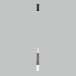 Подвесной светодиодный светильник Eurosvet Axel 50210/1 LED черный жемчуг