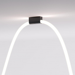 Накладные крепления для круглого гибкого неона Full light черный Elektrostandard a070757