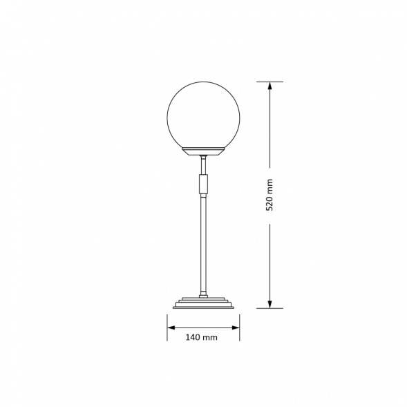 Настольный светильник KUTEK MOOD Ultimo ULT-LN-1(T)