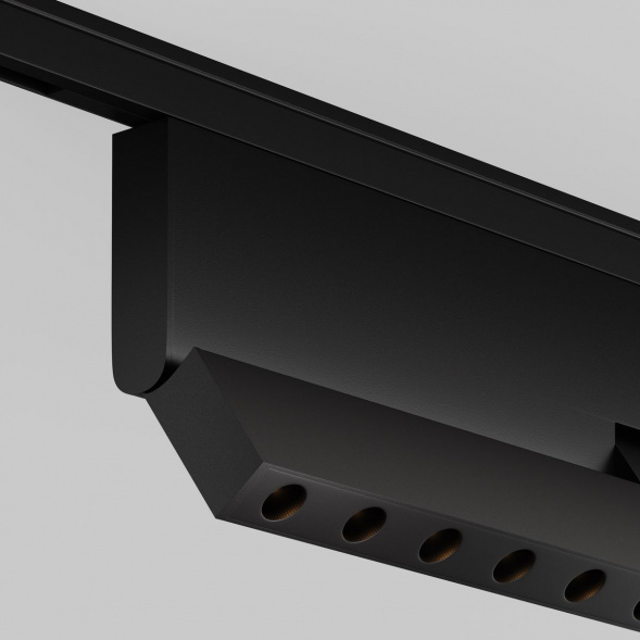 Трековый светодиодный светильник Maytoni Technical Levity Points Rot TR194-1-12W2.7K-M-B