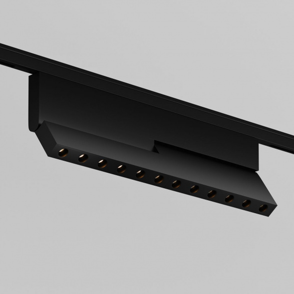 Трековый светодиодный светильник Maytoni Technical Levity Points Rot TR194-1-12W2.7K-M-B