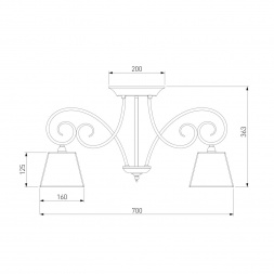 Подвесная люстра Bogates 303/6