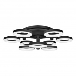 Потолочная светодиодная люстра iLedex Jomo FS-014-X9 108W BK