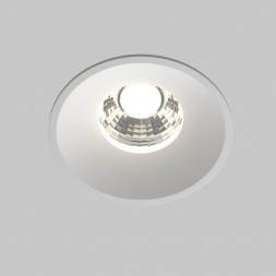 Встраиваемый светодиодный светильник Maytoni Technical Round DL058-12W-DTW-W