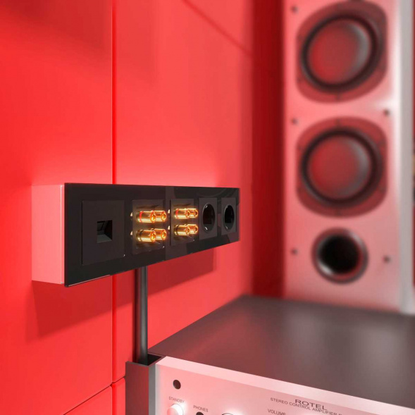 Коробка для накладного монтажа Werkel черный W8000008 4690389170850