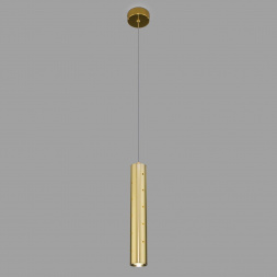 Подвесной светодиодный светильник Elektrostandard Bong 50214/1 Led золото a055667