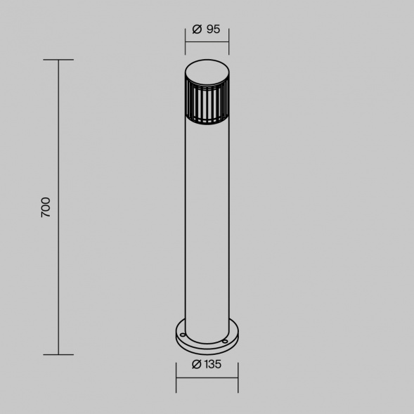 Ландшафтный светильник Maytoni Outdoor O492FL-01GF