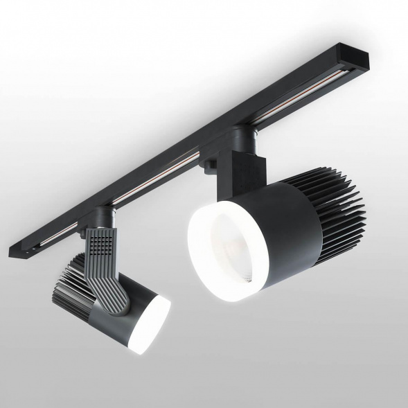 Трековый светодиодный светильник Elektrostandard Accord черный 30W 4200K LTB37 a043918