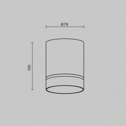 Потолочный светодиодный светильник Maytoni Technical Orlo C085CL-9W3K-W