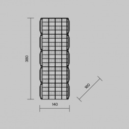 Бра Maytoni Castello MOD335WL-L20CH3K