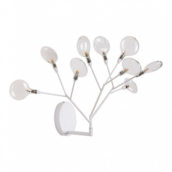 Бра Crystal Lux Evita AP9 White/Transparent