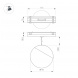 Трековый светодиодный светильник Arlight Mag-Vibe-Emisfero-Hang-R100-6W Day4000-Mix 044815