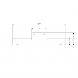 Настенный светодиодный светильник Eurosvet Tybee 40161 LED титан