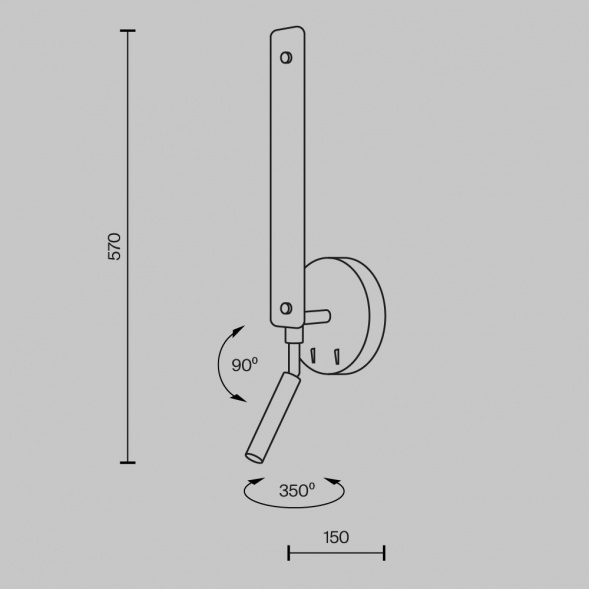 Бра Maytoni Combo MOD214WL-L8W3K
