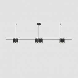 Подвесная люстра Denkirs Orbit DK4063-BK