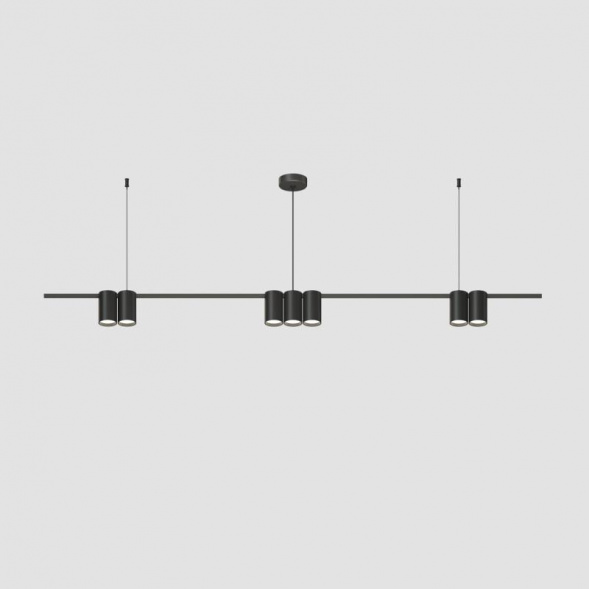 Подвесная люстра Denkirs Orbit DK4063-BK