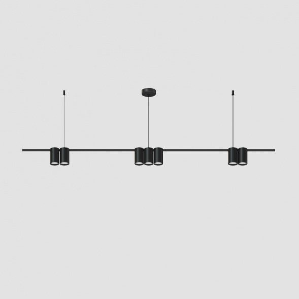 Подвесная люстра Denkirs Orbit DK4063-BK