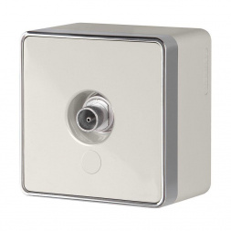 W5083003/ ТВ-розетка оконечная Gallant (слоновая кость)