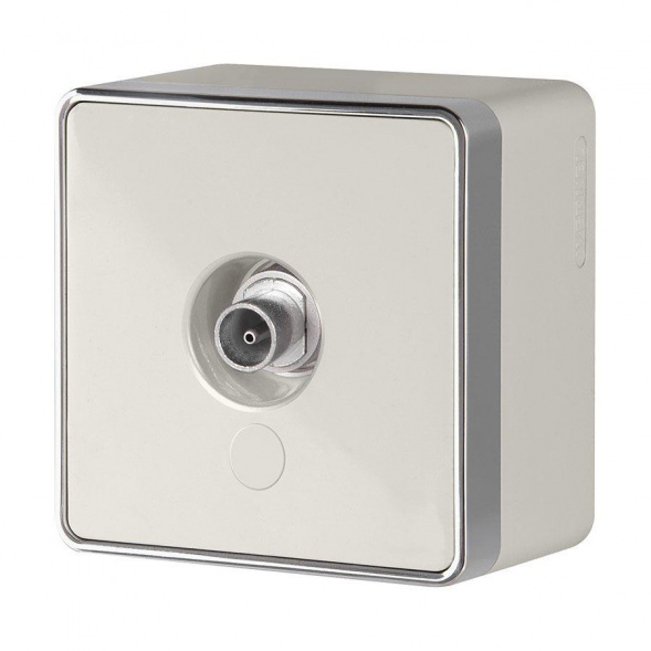 W5083003/ ТВ-розетка оконечная Gallant (слоновая кость)