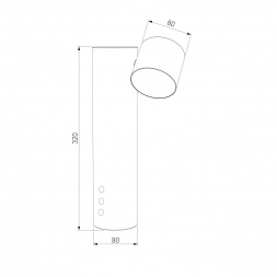 Настольная лампа Eurosvet Premier 80425/1 черный
