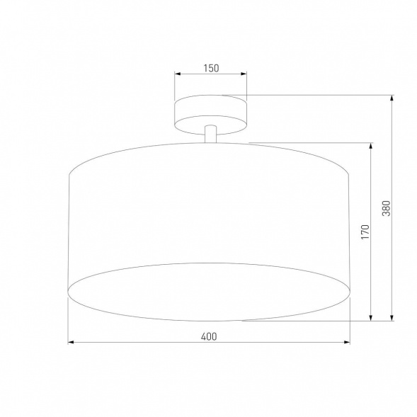 Потолочный светильник TK Lighting 1039 Rondo