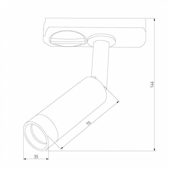Трековый светодиодный светильник TK Lighting 4141 Tracer