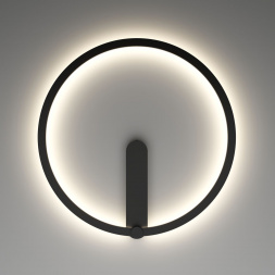 Настенный светодиодный светильник Denkirs Round DK5035-BK