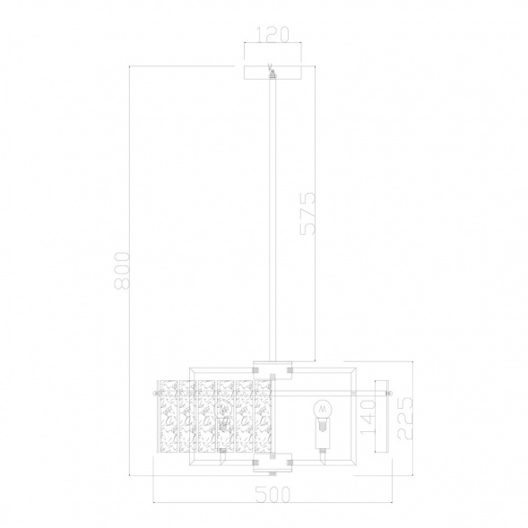 Подвесная люстра Freya Basilica FR5166PL-06N