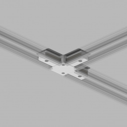 T-коннектор Denkirs Solid Base TR1103-WH