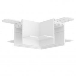 Коннектор L-образный потолок-потолок Denkirs Smart Hide TR2112-WH