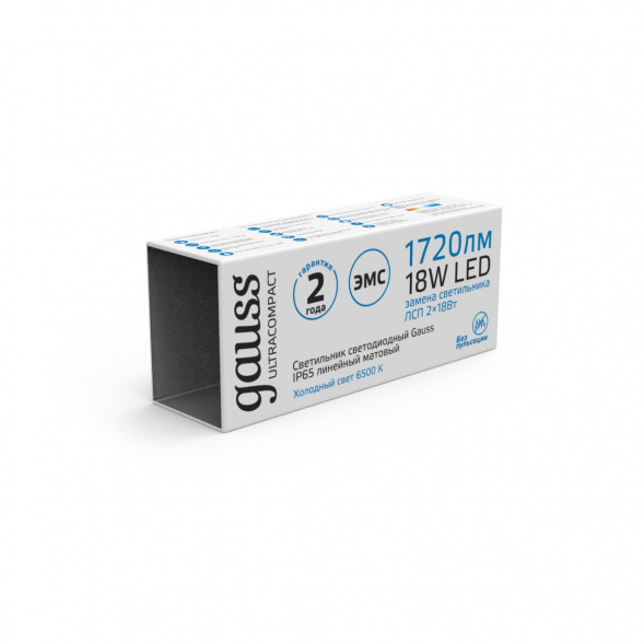 Накладной светодиодный светильник Gauss 143424318