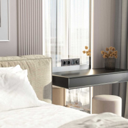 Рамка на 4 поста Werkel Diamant черный W0041208 4690389158841