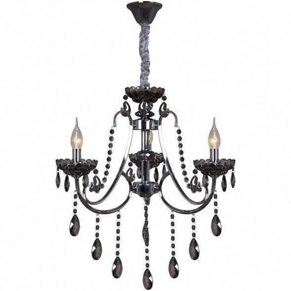 Потолочная люстра Reluce 06933-0.4-03 CR+BK