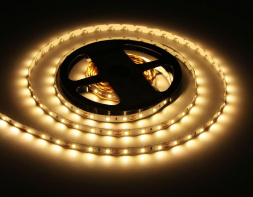 Светодиодная лента Ambrella Light 4,8W/m 60LED/m 2835SMD теплый белый 5M GS1001