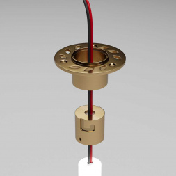 Встраиваемое крепление для круглого гибкого неона Full light латунь Elektrostandard a070756