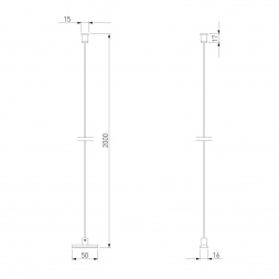 Подвесной комплект Elektrostandard Brass Line 85226/00 a069704
