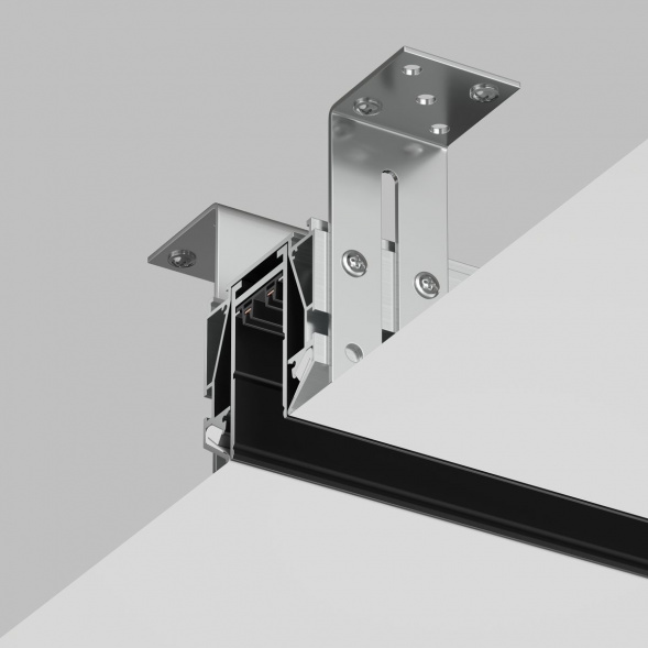 Закладной профиль Denkirs Smart Profi для натяжного потолка TR3044-AL