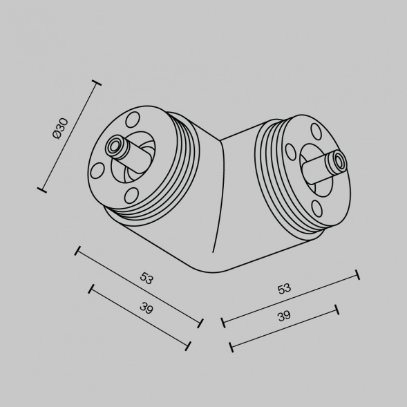 Аксессуар Maytoni Technical CA014CL-B