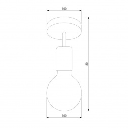 Потолочный светильник TK Lighting 1901 Retro