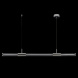 Подвесной светодиодный светильник Crystal Lux Lineup SP24W Led Chrome