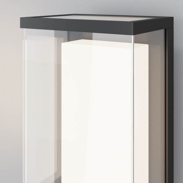 Уличный настенный светодиодный светильник Maytoni Baker Street O021WL-L10B4K