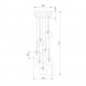 Подвесная люстра TK Lighting 5362 Nilos