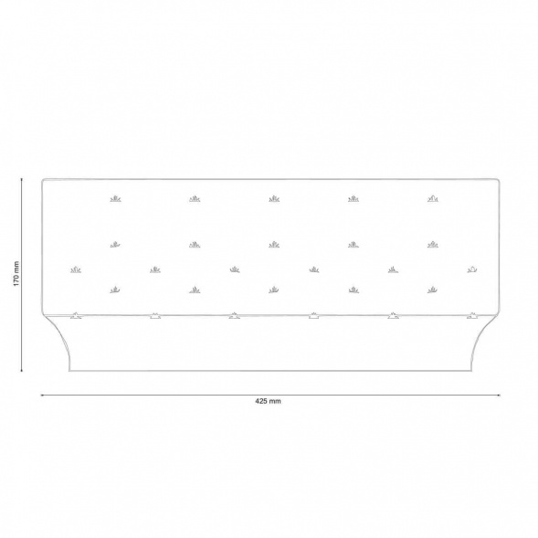 Настенный светильник Lucia Tucci Pietra Isola W124.1
