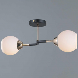 Потолочный светильник ILLUMICO IL0689-2CSQ-24 BK FGD LIBRA