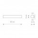 Настенный светильник Nowodvorski Soft Wall Led 60x6 7528