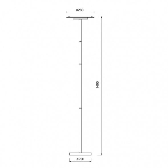 Торшер Mantra Tina 9005