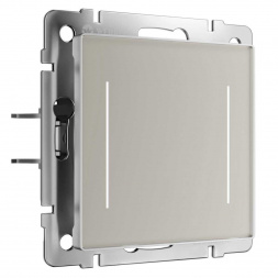 Умный сенсорный выключатель двухклавишный (дымчатый) W4523641/ a069765