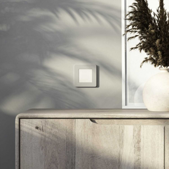 Умный сенсорный выключатель двухклавишный (дымчатый) W4523641/ a069765
