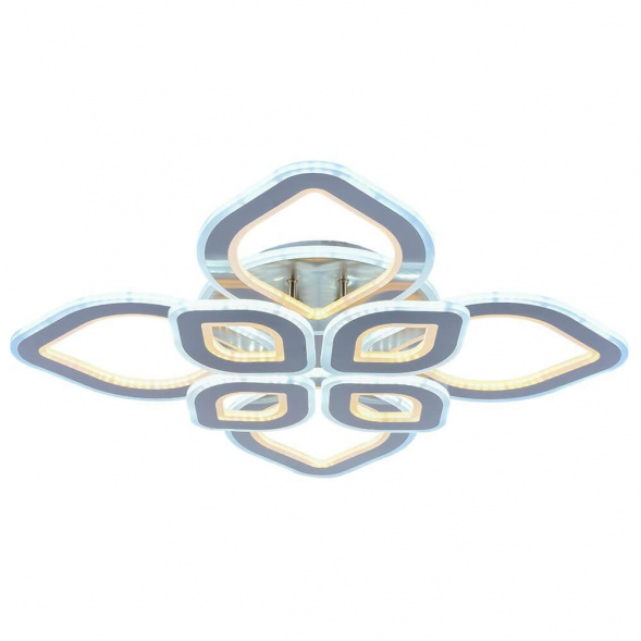 Потолочная светодиодная люстра Profit Light 8006/4+4 NKL